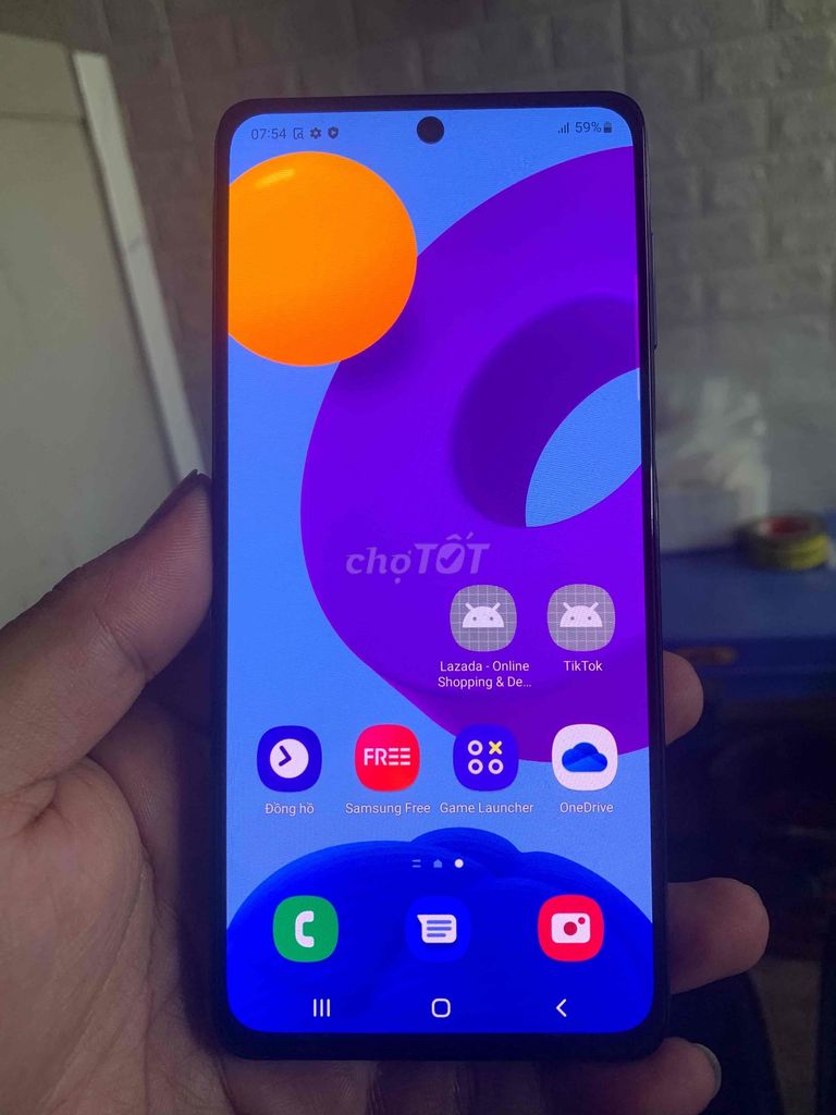Samsung Galaxy M52 5G ram 8/128gb. Mua bán Điện thoại tại Quận Hoàng Mai Hà Nội được đăng bởi Phạm Như Tiến hình 1