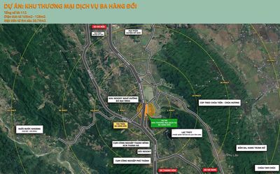 Trục chính đường đôi Chùa Tiên 136,1m2 - Cáp Treo Chùa Hương. Lạc Thuỷ. Mua bán đất tại Huyện Lạc Thủy Hòa Bình được đăng bởi Xuân BĐS
