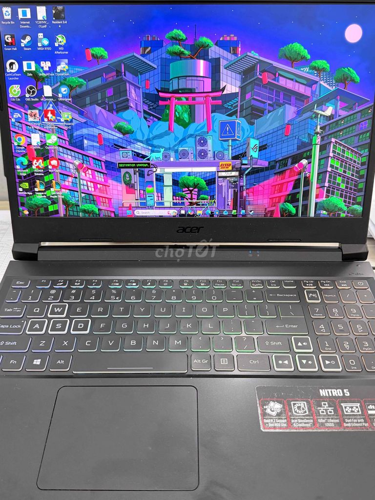 Acer Nitro 5 i7 RTX 3070 16GB Đen. Mua bán Laptop tại Thị xã Bến Cát Bình Dương được đăng bởi Lư Vu Luan hình 1