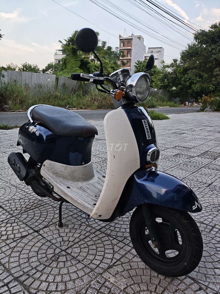 Скутер Crea 50cc, синий, тихий, полнофункциональный