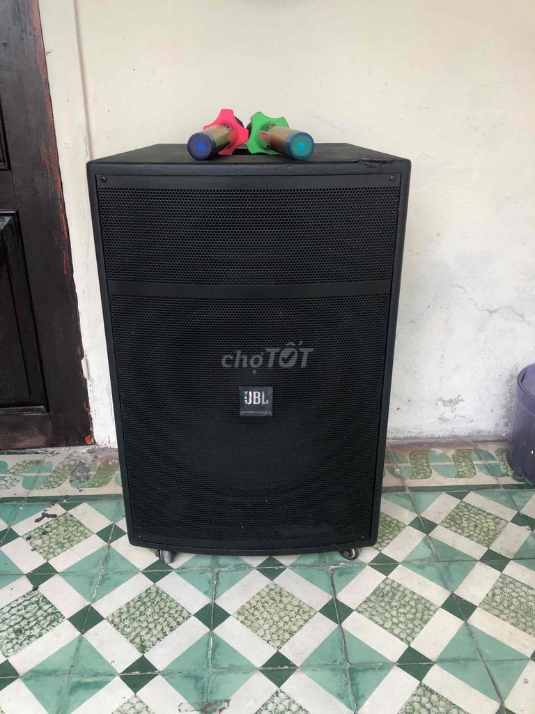 Loa kéo JBL thùng gỗ 40cm đen 2 micro. Mua bán Tivi, Âm thanh tại Quận Thanh Khê Đà Nẵng được đăng bởi Hoàng trung thành hình 1