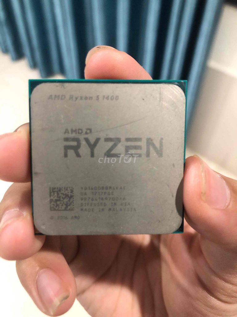 CPU AMD Ryzen 5 1400 AM4. Mua bán Linh kiện (RAM, Card...) tại Thành phố Bắc Giang Bắc Giang được đăng bởi Nguyễn Xuân Hoàng hình 1