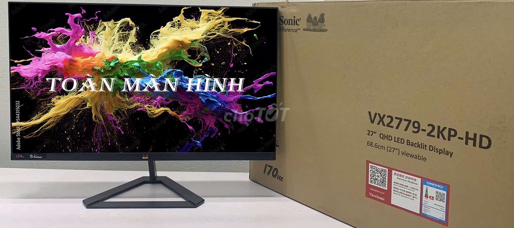 Màn 27" 2k VX2779 170hz New BH 12th - Viewsonic