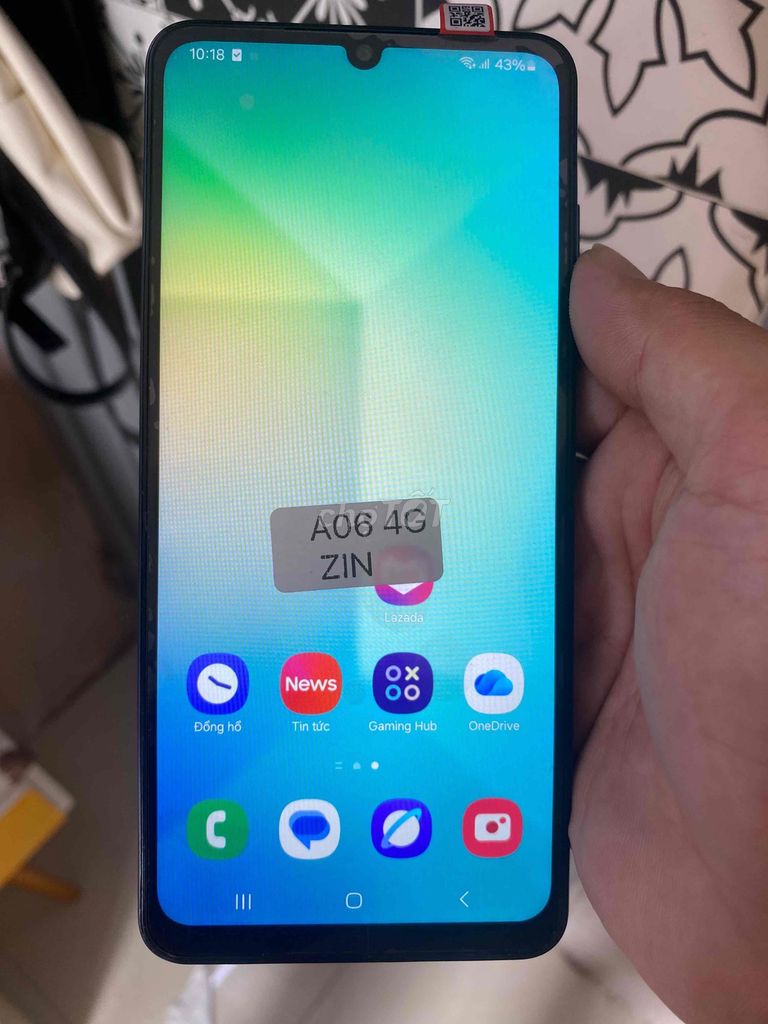 Samsung A06 4G/128G Xanh đen. Mua bán Điện thoại tại Quận Bình Tân Tp Hồ Chí Minh được đăng bởi Huy Hải hình 1