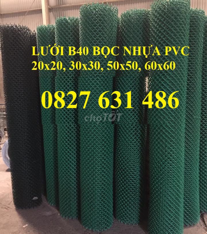 Lưới sân sóng, Lưới thép bọc nhựa màu xanh. Mua bán Đồ chuyên dụng, Giống nuôi trồng tại Thành phố Điện Biên Phủ Điện Biên được đăng bởi BẮC HÀ hình 1