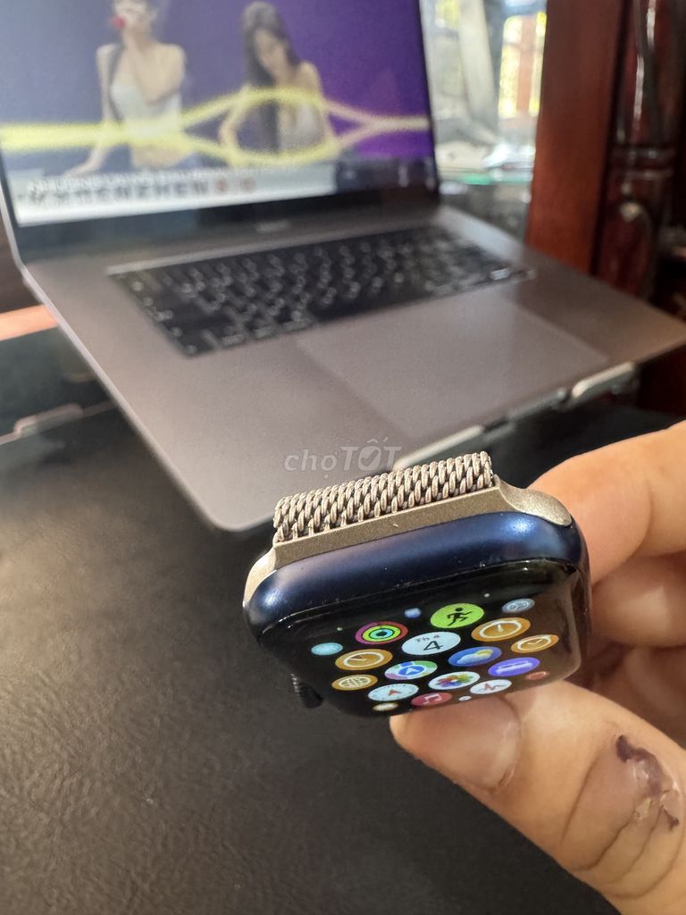 Apple Watch Sr 6 40mm Xanh. Mua bán Thiết bị đeo thông minh tại Thành phố Buôn Ma Thuột Đắk Lắk được đăng bởi MUA THEO NHU CẦU hình 1