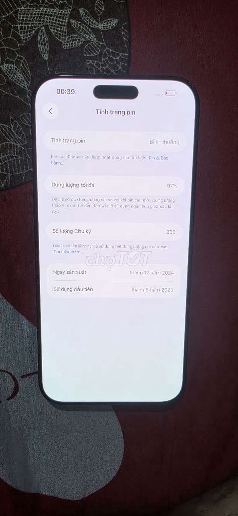 iphone 16promax zin  áp bán. Mua bán Điện thoại tại Quận 4 Tp Hồ Chí Minh được đăng bởi gia vinh hình 1