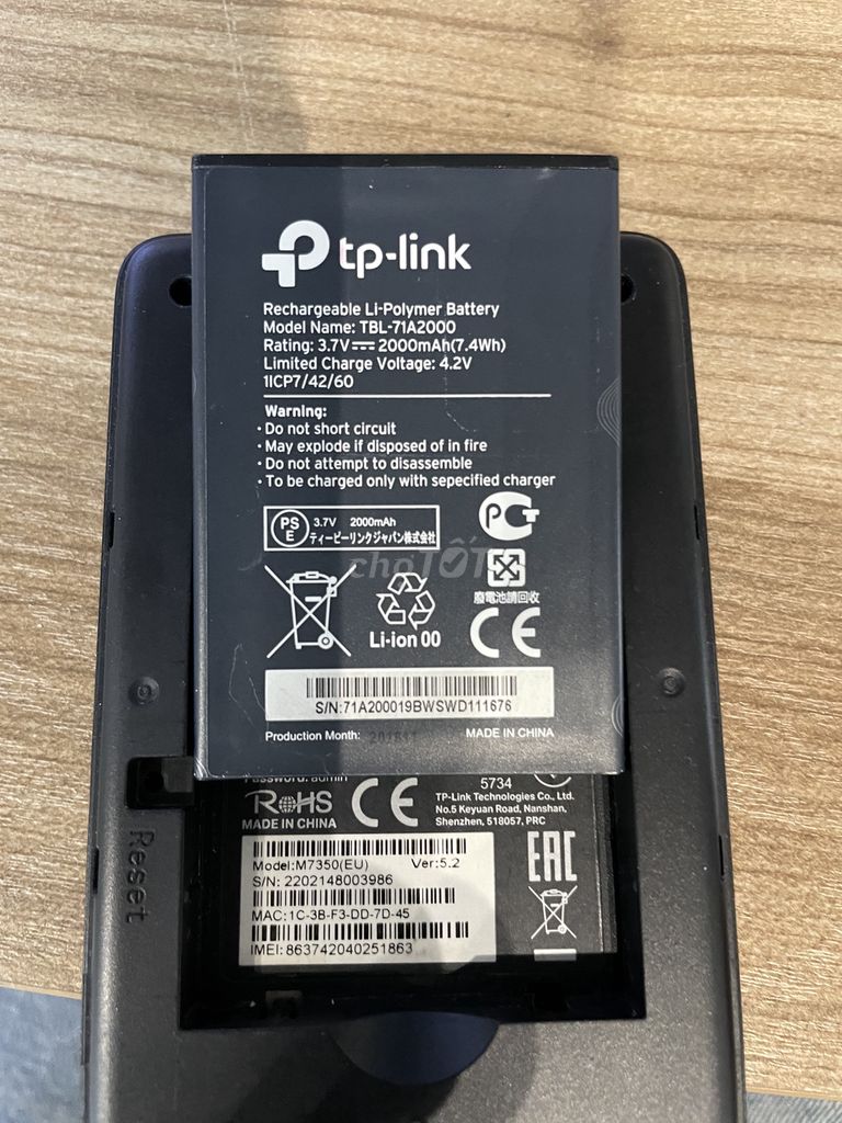 Bộ phát 4G TP-Link  M7350