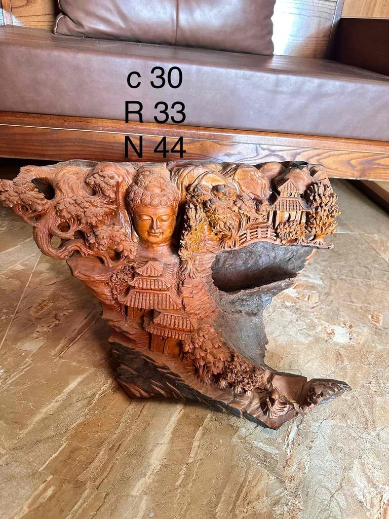 Tượng gỗ trang trí Gỗ 30x44x33 cm. Mua bán Đồ sưu tầm, đồ cổ tại Huyện Hòa Vang Đà Nẵng được đăng bởi Tượng Gỗ Phong Thuỷ hình 1