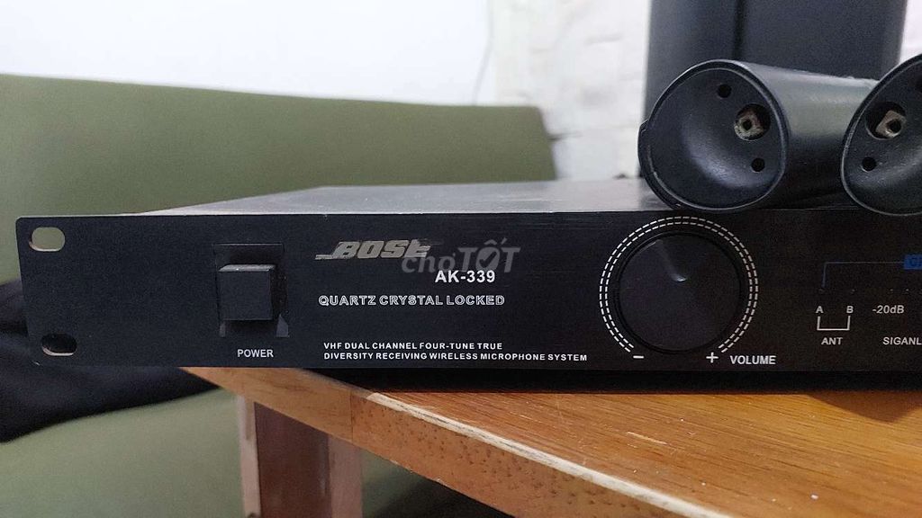 Micro Bose AK-339 Đen đã qua sử dụng. Mua bán Tivi, Âm thanh tại Thành phố Thuận An Bình Dương được đăng bởi Phước  hình 1