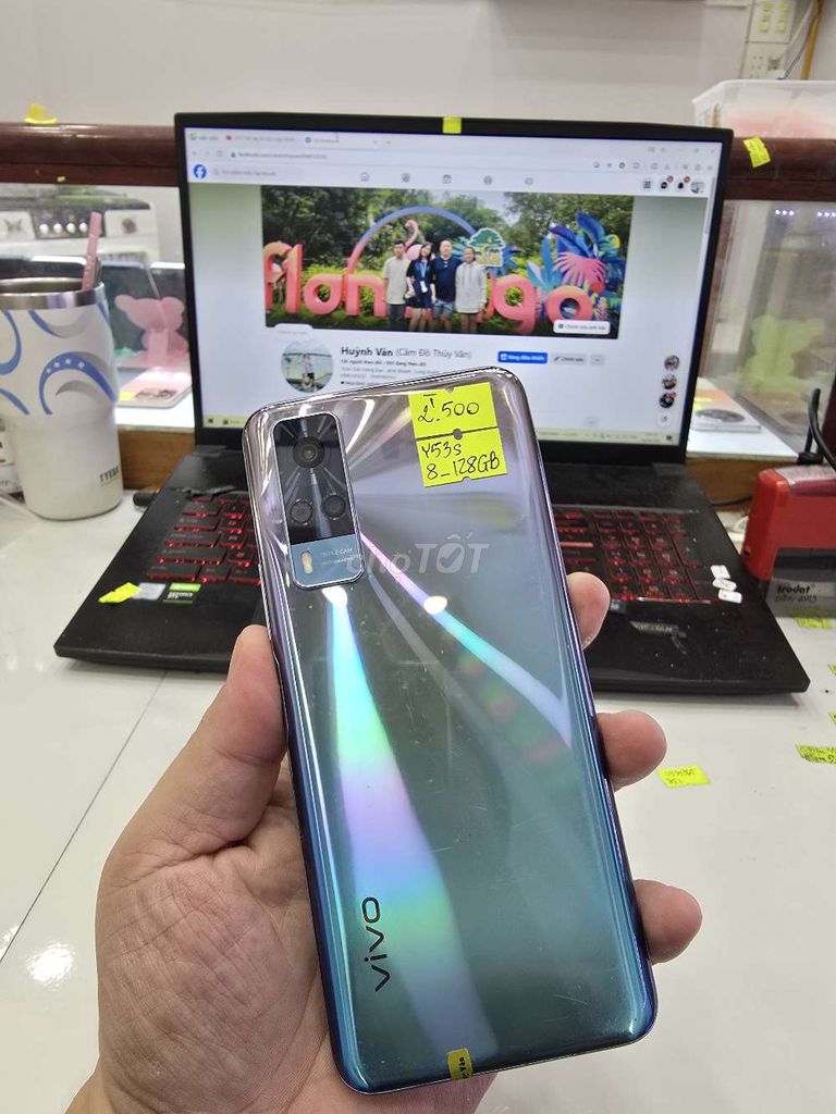 Vivo Y53S - 8/128GB. Mua bán Điện thoại tại Thành phố Long Xuyên An Giang được đăng bởi Facebook Cầm Đồ Thúy Vân hình 1