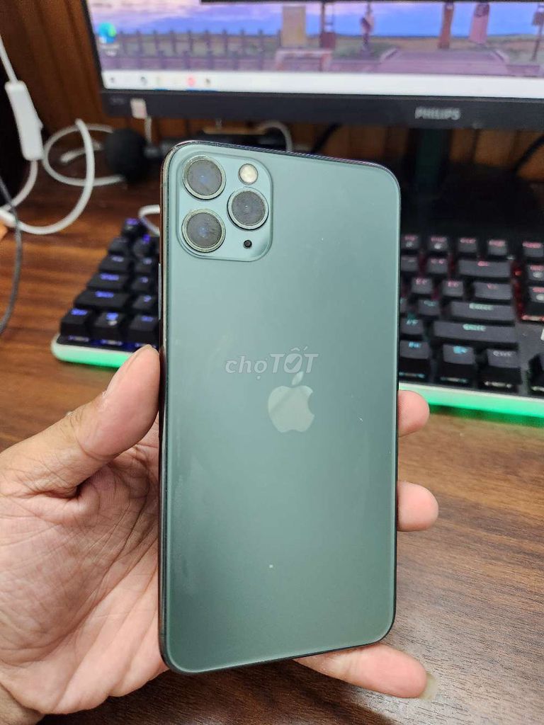 iPhone 11 Pro Max 256GB Xanh rêu. Mua bán Điện thoại tại Thành phố Cà Mau Cà Mau được đăng bởi Duy Khánh Moblie hình 1