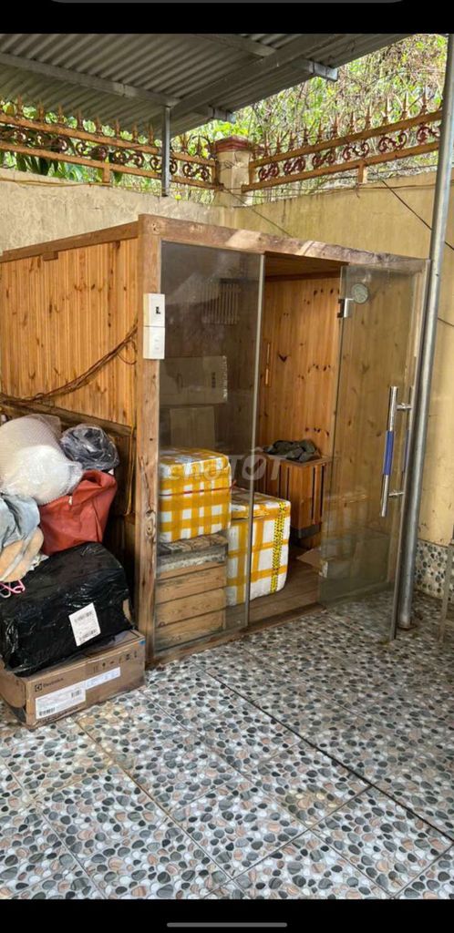 Phòng xông hơi gỗ thông còn mới. Mua bán Nội thất, đồ gia dụng khác tại Huyện Long Thành Đồng Nai được đăng bởi Nhung em hình 1