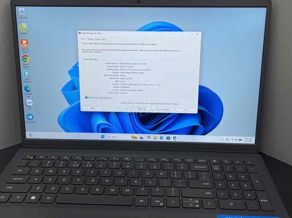 Dell Inspiron 15 i5-1235U 15.6 inch 8GB/512GB. Mua bán Laptop tại Quận Gò Vấp Tp Hồ Chí Minh được đăng bởi Quang Minh Mobile  hình 1