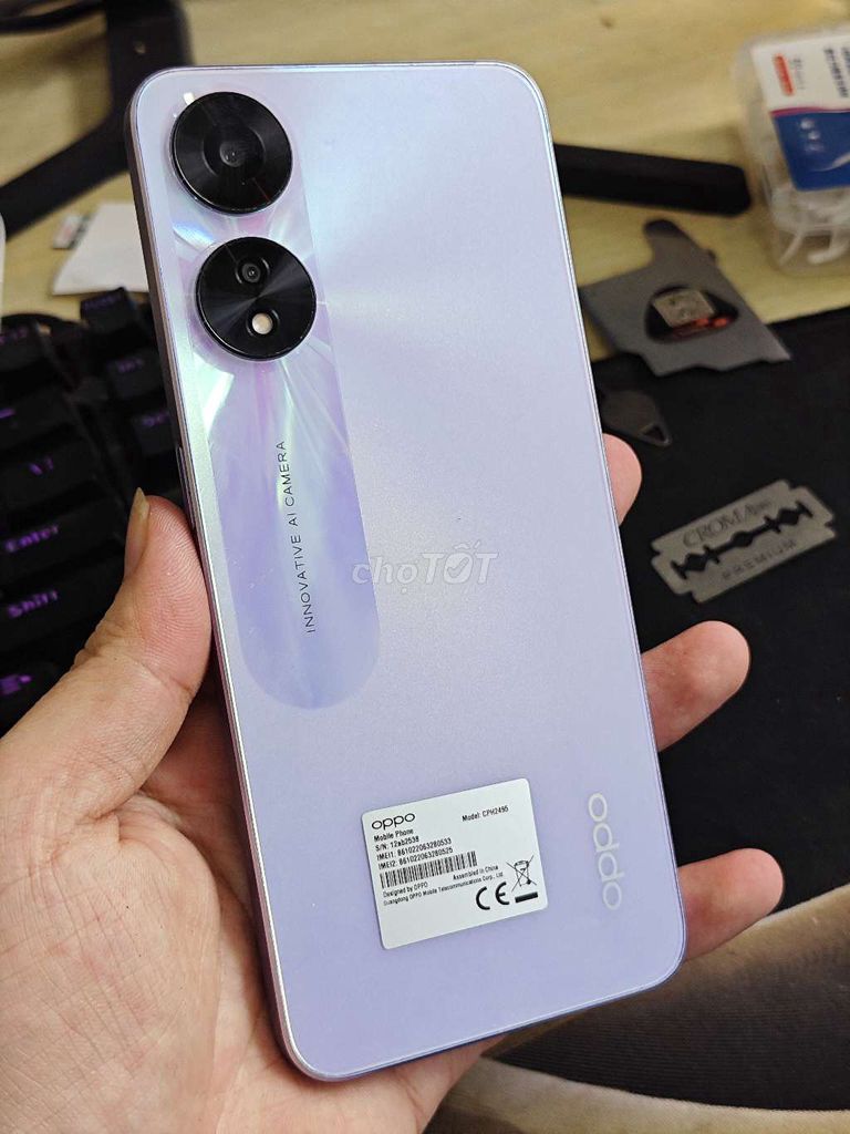 Oppo A78 5G 128GB Tím. Mua bán Điện thoại tại Quận Nam Từ Liêm Hà Nội được đăng bởi trung hình 1