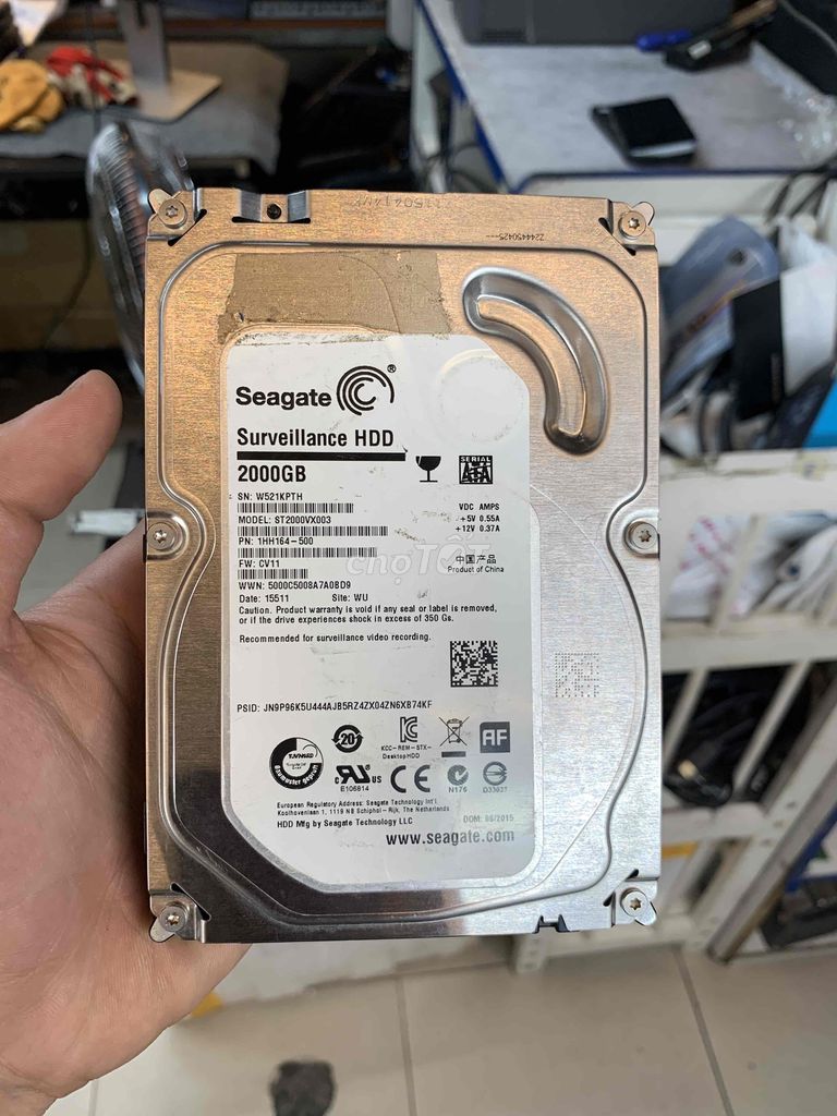 ✅Ổ cứng 2000Gb Seagate chuyên máy bàn, camera