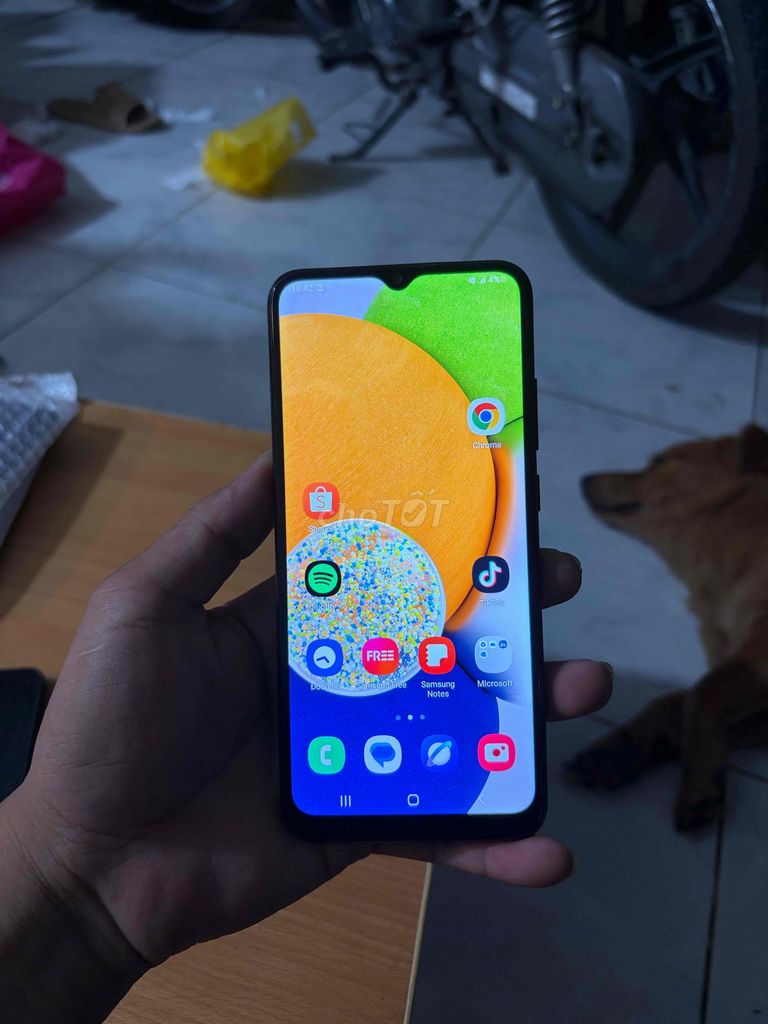 Samsung Galaxy A03 64GB Đen. Mua bán Điện thoại tại Thành phố Vị Thanh Hậu Giang được đăng bởi máy củ giá tốt  hình 1