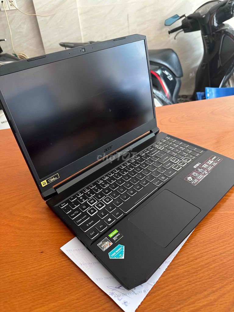 thanh lí laptop acer AN515-45 ryzen 5-5600 r16