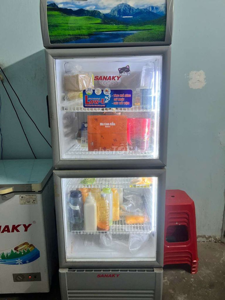 Tủ mát Sanaky VH-358W3 350L Xám. Mua bán Tủ lạnh tại Thành phố Thủ Dầu Một Bình Dương được đăng bởi Minh hình 1