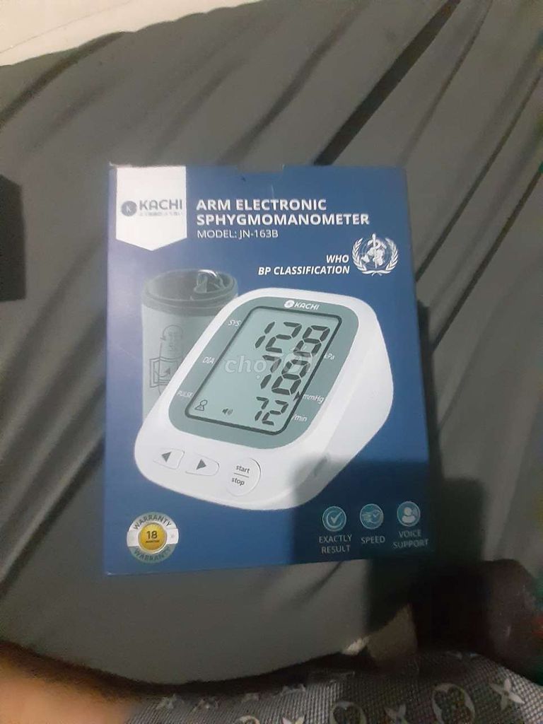 Máy đo huyết áp Kachi JN-163B Mới. Mua bán Nội thất, đồ gia dụng khác tại Thành phố Thuận An Bình Dương được đăng bởi Văn Khang hình 1