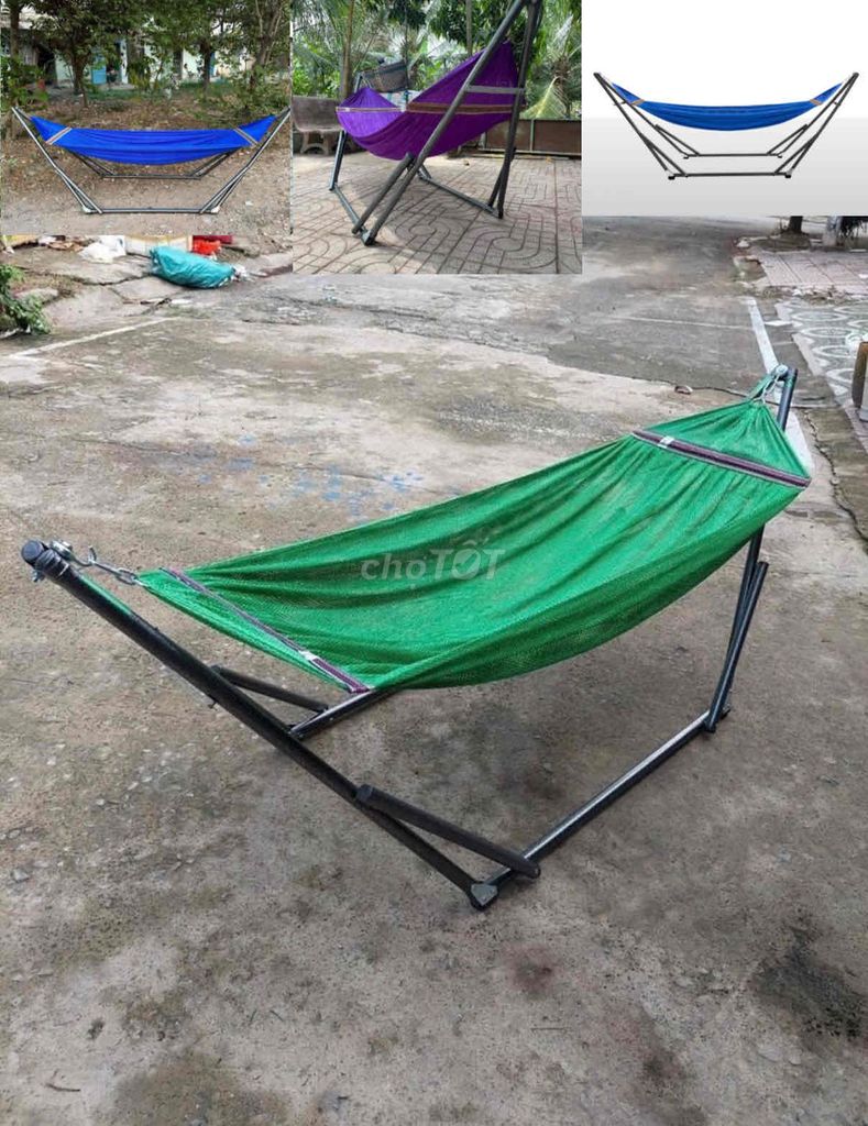 Tái bố trí kho xãaa KHUNG VÕNG XẾP GỌN NEW 100%. Mua bán Nội thất, đồ gia dụng khác tại Quận 12 Tp Hồ Chí Minh được đăng bởi Xưởng võng xếp hình 1