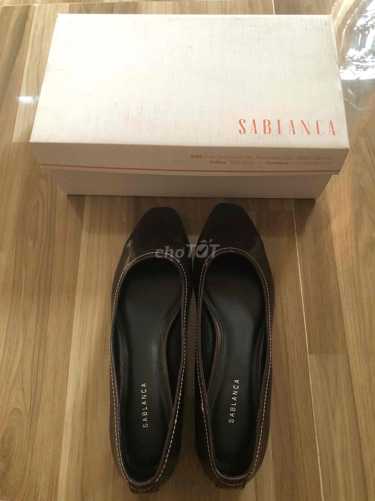 Giày bệt Sablanca Nữ Nâu size 38 Mới. Mua bán Giày dép tại Huyện Hòa Thành Tây Ninh được đăng bởi Hẻm Ăn Vặt SuRốt BĐS nhà đất SuRốt hình 1