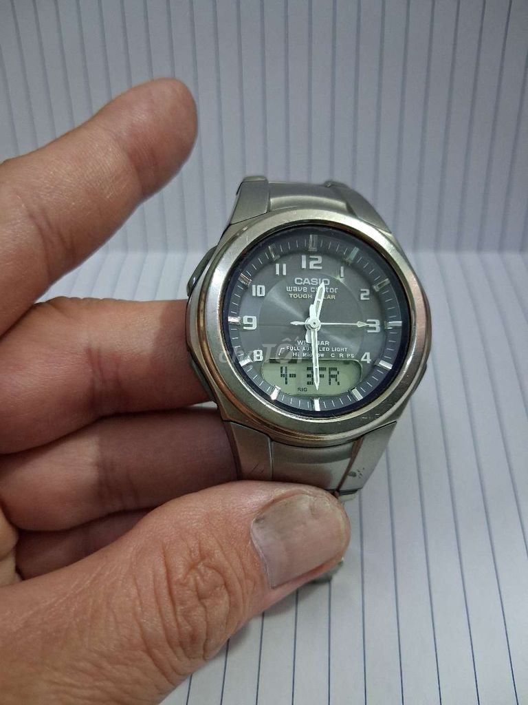 Đồng hồ Casio Wave Ceptor WVA-400 TJ. Mua bán Đồng hồ tại Quận 6 Tp Hồ Chí Minh được đăng bởi Châu Tường hình 1