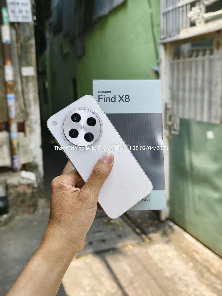 Oppo Find X8 Hồng 16/512 fullbox chính hãng. Mua bán Điện thoại tại Quận Gò Vấp Tp Hồ Chí Minh được đăng bởi Thanh Tri hình 1