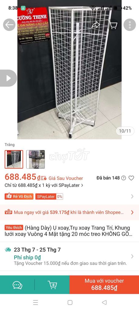 Kệ vuông xoay. Mua bán Tủ, kệ gia đình tại Thành phố Thuận An Bình Dương được đăng bởi Võ văn duy hình 1