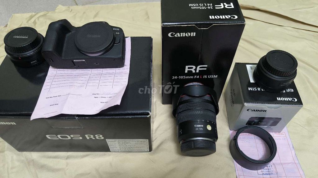Máy ảnh Canon EOS R8 Đen. Mua bán Máy ảnh, Máy quay tại Thành phố Việt Trì Phú Thọ được đăng bởi Tuan HoangMinh hình 1