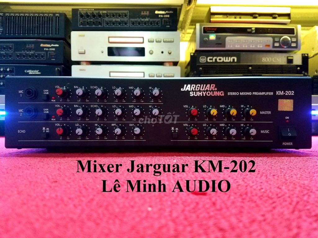 0939059059 - Mixer KaraOke JARGUAR KM-202 mới 98%