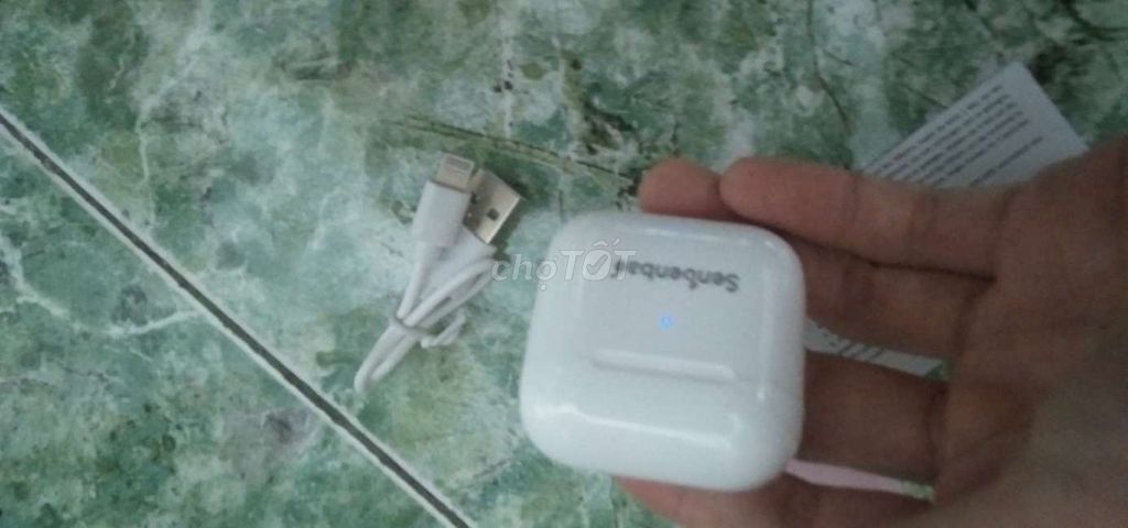 Tai nghe Bluetooth Senbao Trắng có mic. Mua bán Tivi, Âm thanh tại Quận Tân Phú Tp Hồ Chí Minh được đăng bởi Dương Minh Long hình 1