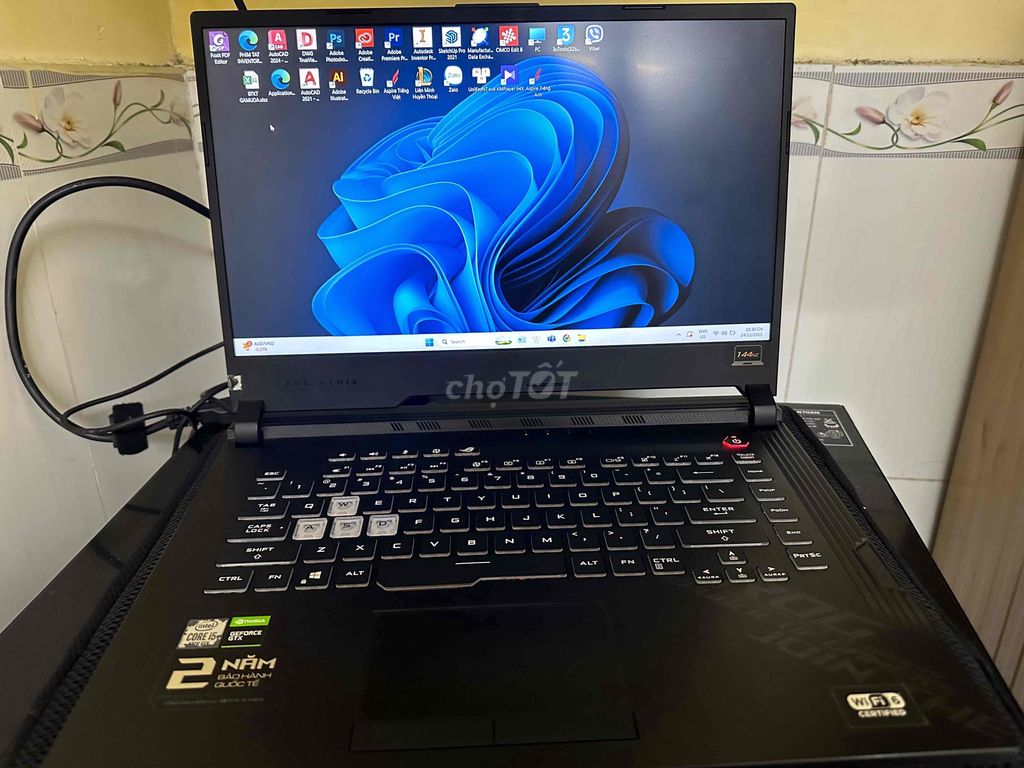 ROG G512LI i5-10300H 16GB Đen. Mua bán Laptop tại Huyện Trảng Bom Đồng Nai được đăng bởi Pewpew hình 1
