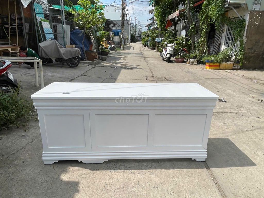 BÀN GIÁM ĐỐC 1M8. Mua bán Bàn ghế tại Quận Bình Tân Tp Hồ Chí Minh được đăng bởi HÀNG THANH LÝ NỘI THẤT 268 hình 1