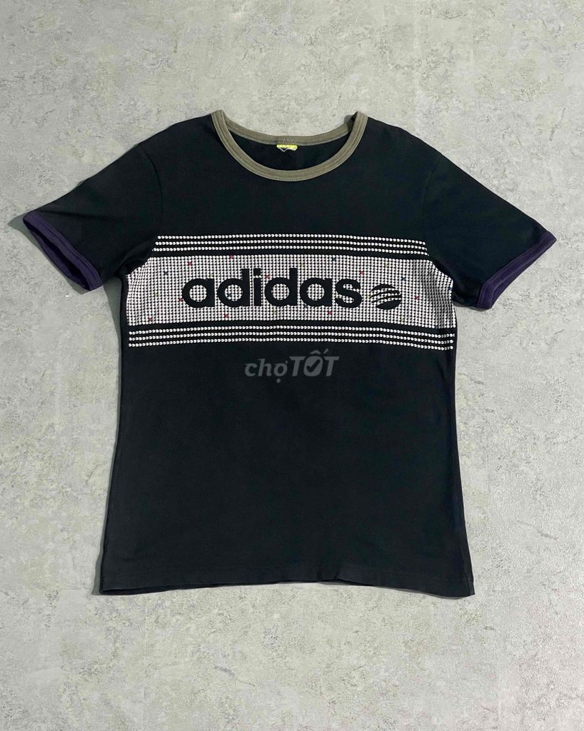 Áo thun Adidas Logo Ringer Tee M Đen. Mua bán Quần áo tại Thành phố Huế Thừa Thiên Huế được đăng bởi Đồ si chính hãng hình 1