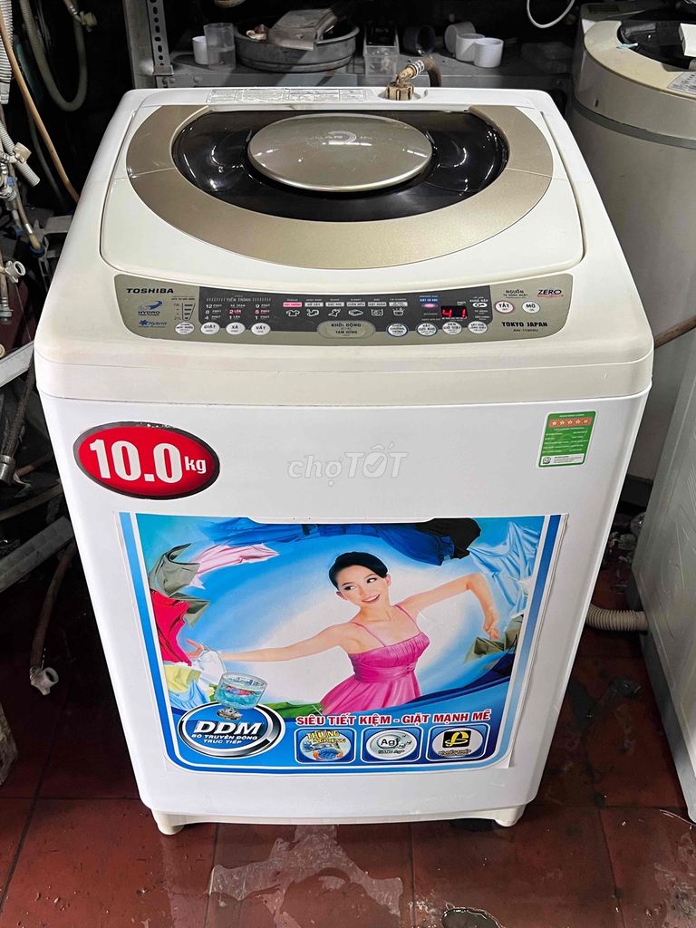 Máy giặt Toshiba 10kg 1tr9 Trắng tiết kiệm điện. Mua bán Máy giặt tại Quận 7 Tp Hồ Chí Minh được đăng bởi TH Điện lạnh giá rẻ siêu rẻ HCM hình 1