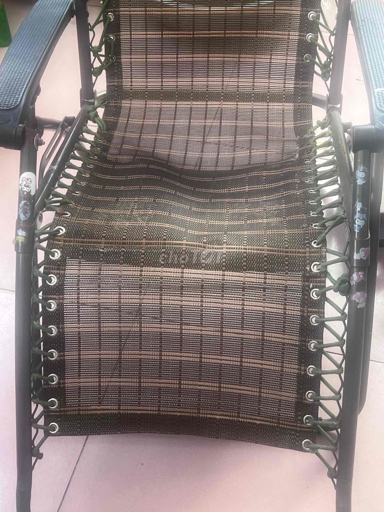 Ghế nằm ngủ trưa Kim loại Vải Nâu. Mua bán Bàn ghế tại Quận 6 Tp Hồ Chí Minh được đăng bởi Letuankhang hình 1