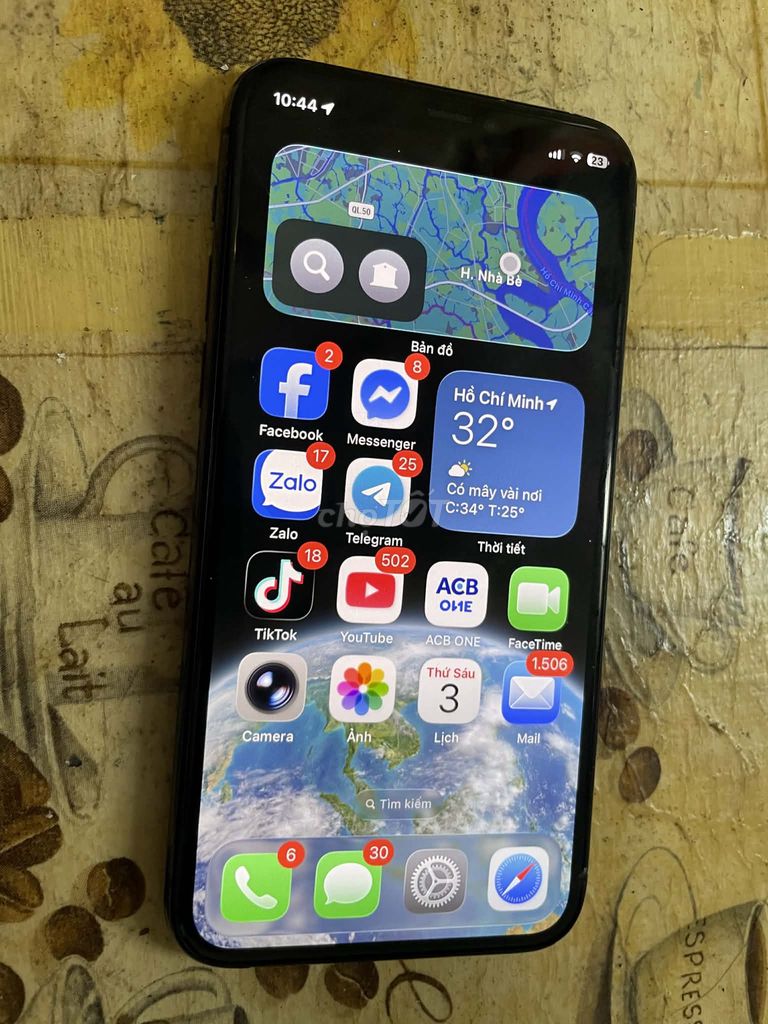 Apple iPhone 11 Pro 64GB Đen Đã sử dụng. Mua bán Điện thoại tại Huyện Nhà Bè Tp Hồ Chí Minh được đăng bởi Bánh hình 1
