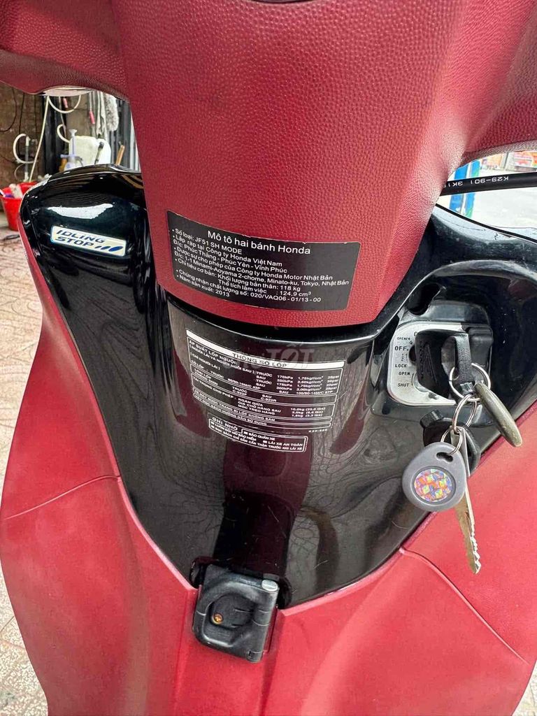 Хонда Шмоде-125 2013 красная, черная