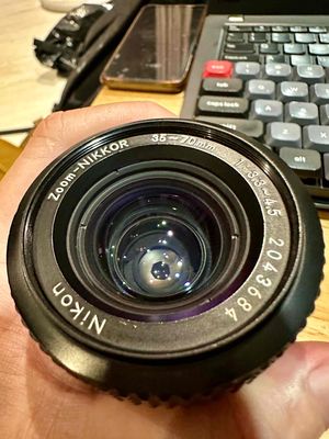 Lens Nikkor 35-70 f3.3-4.5 Macro
