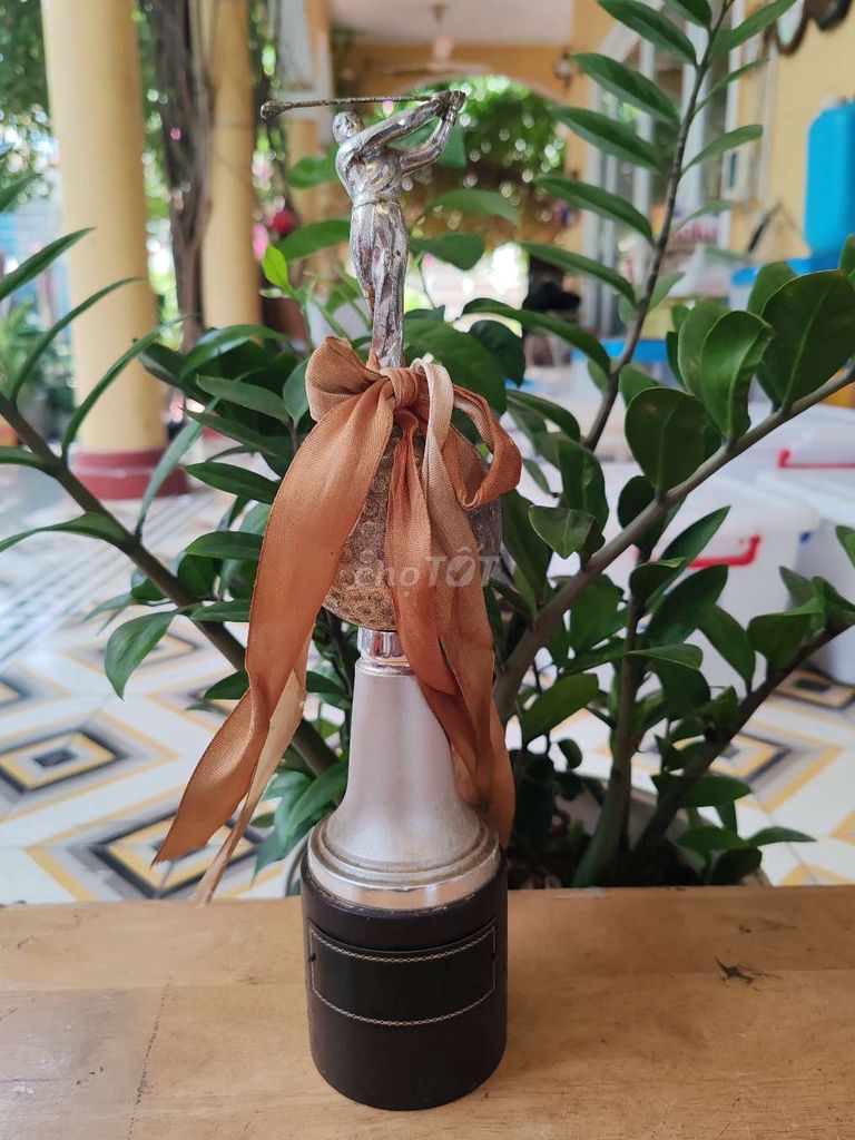 Cúp golf Kim loại Bạc 34cm. Mua bán Sở thích khác tại Quận 7 Tp Hồ Chí Minh được đăng bởi Vy Vy hình 1