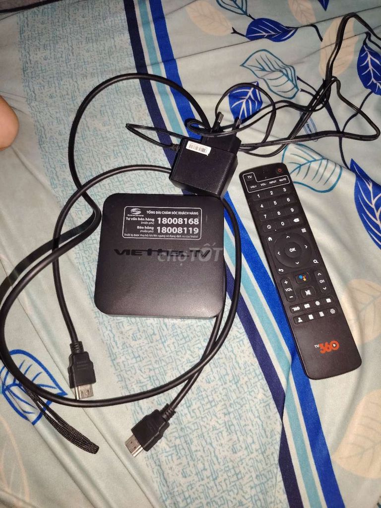 Android TV Box Viettel HP40A Đen. Mua bán Phụ kiện (Màn hình, Chuột...) tại Quận Bình Tân Tp Hồ Chí Minh được đăng bởi Lukaku hình 1