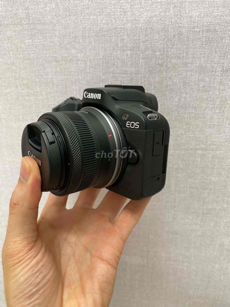 Máy ảnh Canon R50 Đen 18-45mm. Mua bán Máy ảnh, Máy quay tại Quận Hai Bà Trưng Hà Nội được đăng bởi Film Camera hình 1