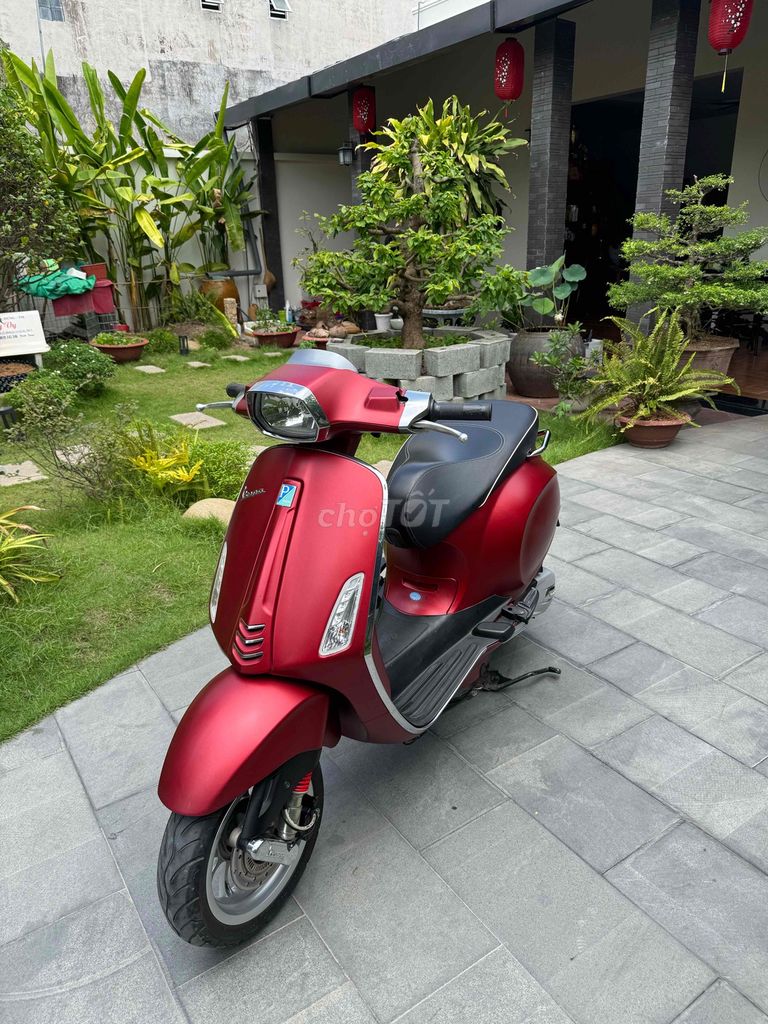 Vespa Sprint 125ABS 2017 Đỏ rin chuẩn đẹp 1 chủ