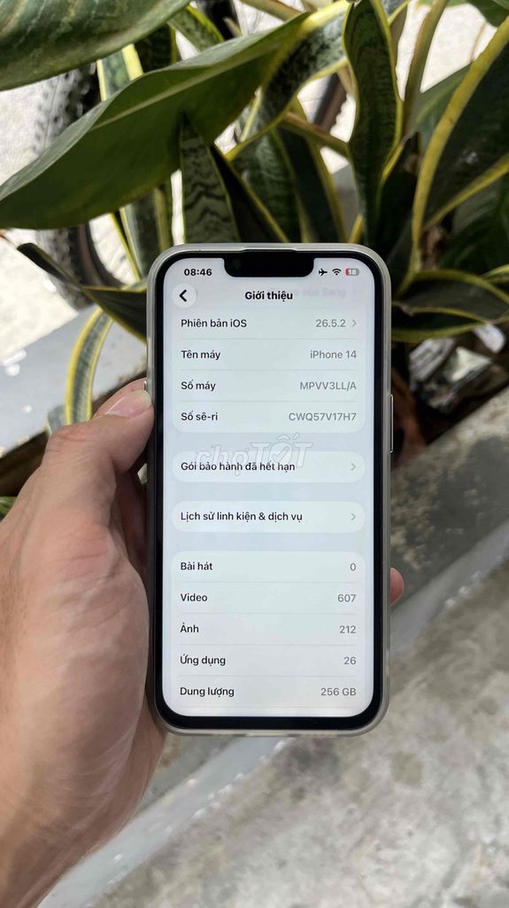 Apple iPhone 14 256GB Đen Đã sử dụng. Mua bán Điện thoại tại Thị xã Hương Thủy Thừa Thiên Huế được đăng bởi Nguyễn sang hình 1