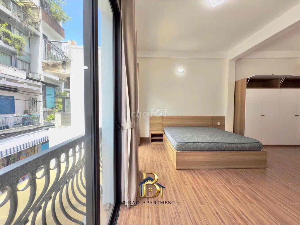 CHO THUÊ CĂN HỘ 45M2 - FULL NỘI THẤT - KHU ĂN UỐNG VUI CHƠI Q1