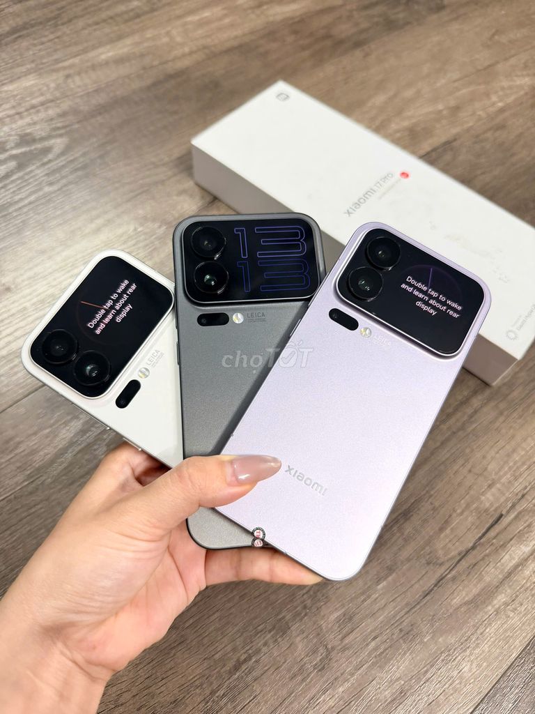 Xiaomi 17 Pro 256GB Trắng Xanh Đen đẹp full box. Mua bán Điện thoại tại Quận Đống Đa Hà Nội được đăng bởi Chung Trần Mobile hình 1