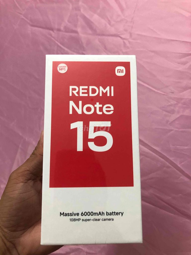 Xiaomi Redmi Note 15 128GB Đen 6GB. Mua bán Điện thoại tại Quận Thanh Khê Đà Nẵng được đăng bởi pé trinh hình 1