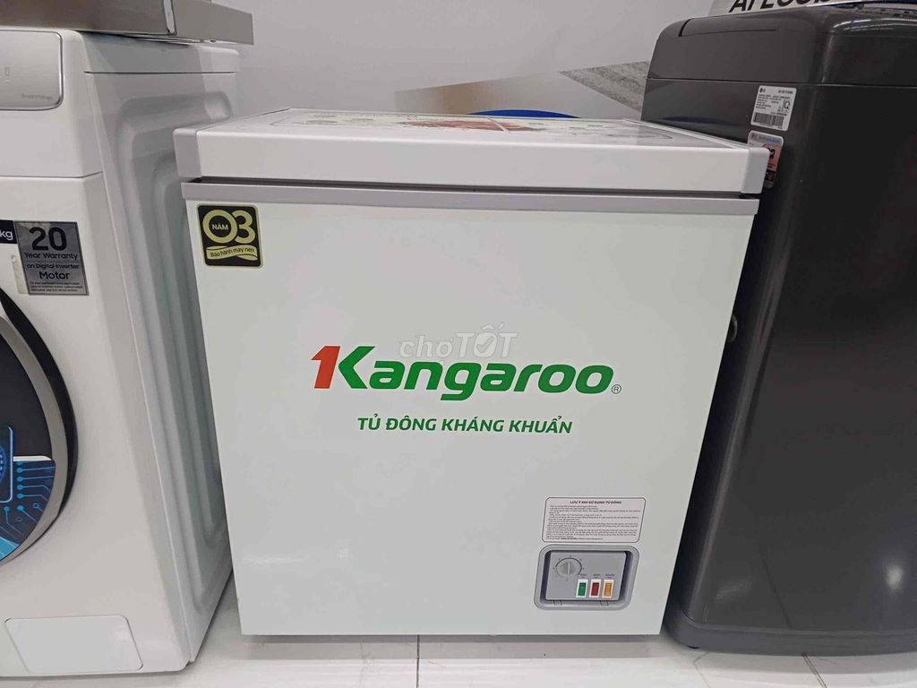 Tủ đông mini 100l trưng bày còn bảo hành hãng