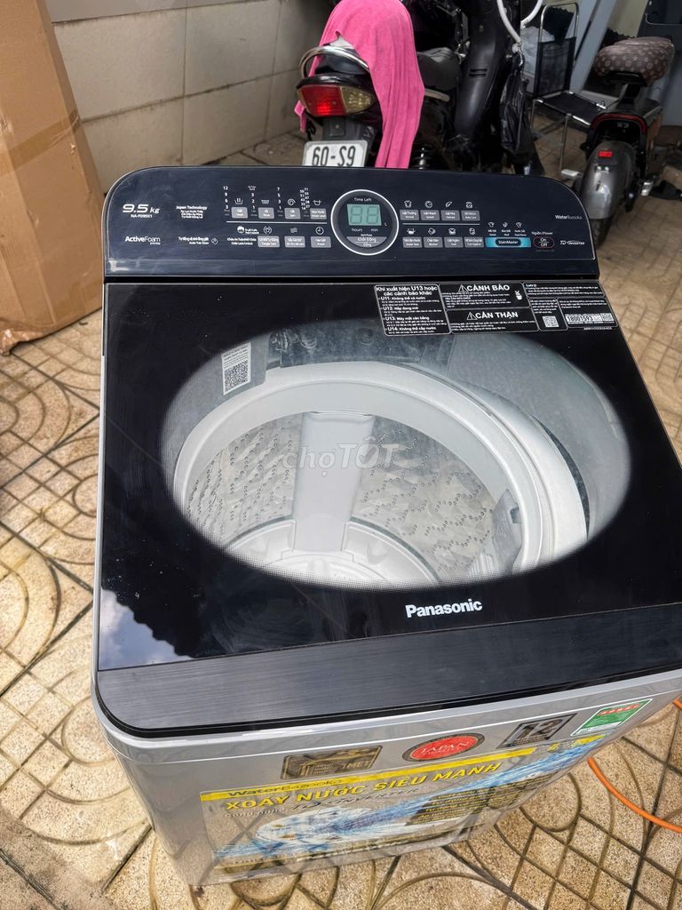 Máy giặt Panasonic Inverter 9.5kg Xám. Mua bán Máy giặt tại Thành phố Long Khánh Đồng Nai được đăng bởi Thanh long hình 1